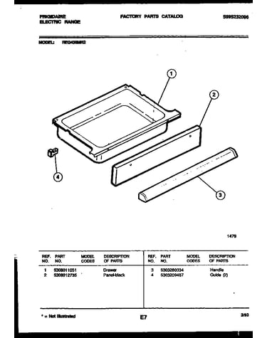 Drawer parts