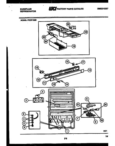 Lighting and control parts