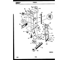Frigidaire FRS22WRAW1 cabinet parts diagram