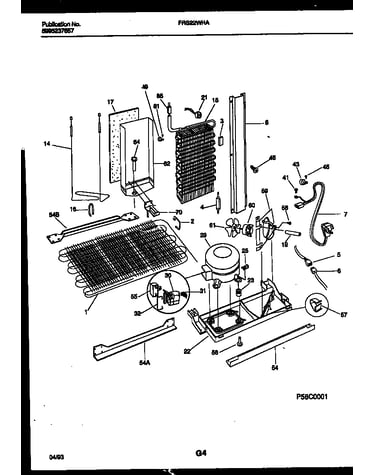 System and automatic defrost parts