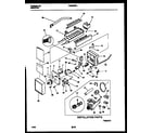 Frigidaire FRS22WRAW1 ice maker and installation parts diagram
