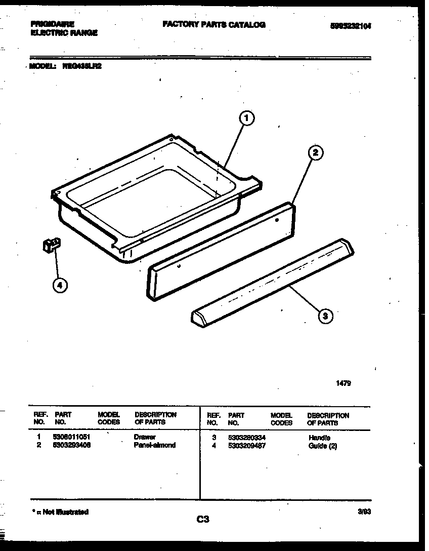 DRAWER PARTS