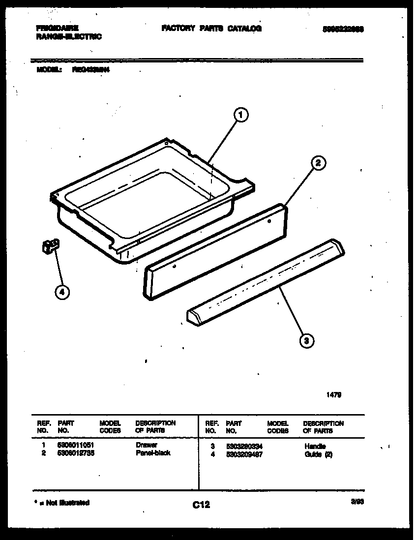 Drawer parts