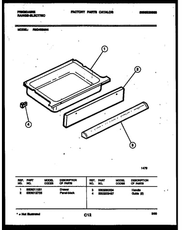 Drawer parts