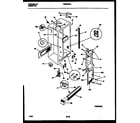 Frigidaire FRS22WNAD0 cabinet parts diagram