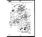 Frigidaire FRS22WNAW0 ice maker and installation parts diagram