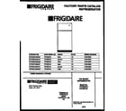 Frigidaire FRT22RHAW0 cover diagram