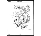 Frigidaire FRT22RHAB0 cabinet parts diagram