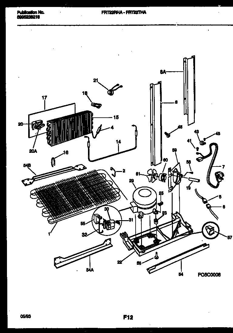 System and automatic defrost parts