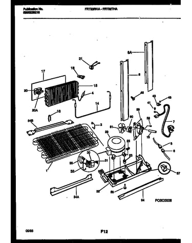 System and automatic defrost parts