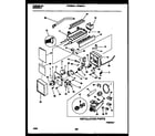 Frigidaire FRT22RHAY0 ice maker and installation parts diagram