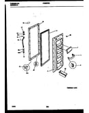 Refrigerator door parts