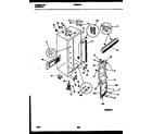 Frigidaire FRS22PRAW2 cabinet parts diagram
