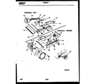 Frigidaire FRS22PRAD2 refrigerator control assembly, damper control assembly and f diagram