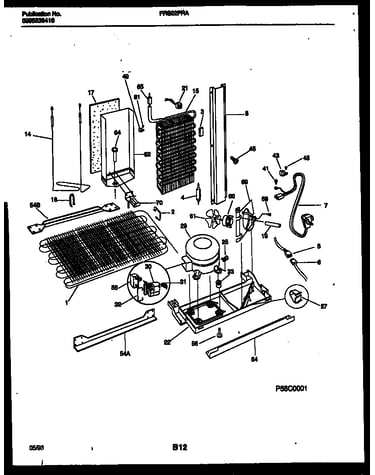System and automatic defrost parts