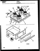 Cooktop and drawer parts