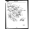 Frigidaire FRS22XHAD0 refrigerator control assembly, damper control assembly and f diagram