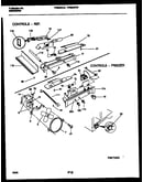 Refrigerator control assembly, damper control assembly and f