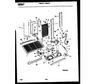 Frigidaire FRS22XHAD0 system and automatic defrost parts diagram