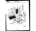 Frigidaire FRS22XHAW0 system and automatic defrost parts diagram