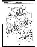 Ice maker and installation parts