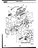 Ice maker and installation parts