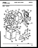 Cabinet parts and heater
