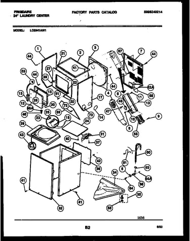 Cabinet parts and heater