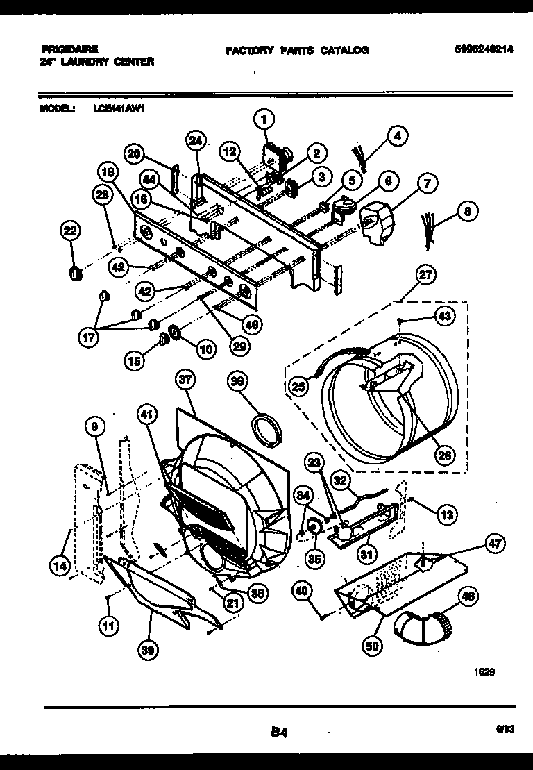 Console, control and drum
