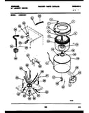 Tubs, water valve and lid switch