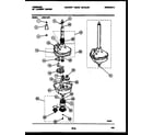 Frigidaire LCE441AW1 transmission parts diagram