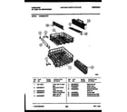 Frigidaire DW9000AWW1 racks and trays diagram