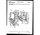 Frigidaire DW5000A1 door parts diagram