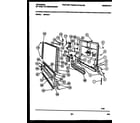 White-Westinghouse DB700AW1 door parts diagram