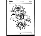 Frigidaire MVH1199A motor and lamp assembly diagram