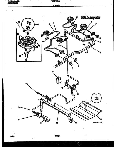 Burner parts