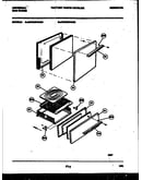Door and broiler drawer parts