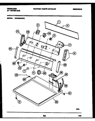 Console and control parts
