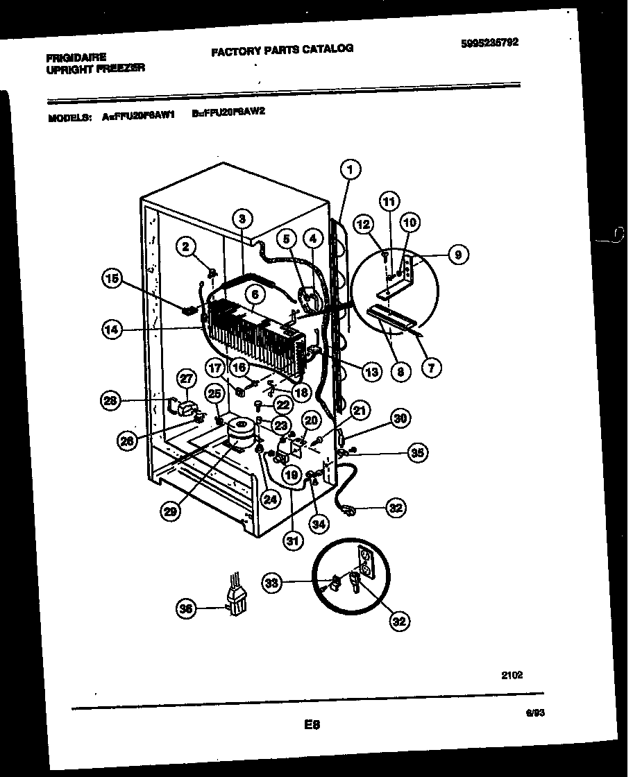 SYSTEM AND AUTOMATIC DEFROST PARTS