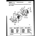 Frigidaire FAC063S7A1 air handling parts diagram