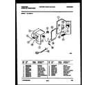 Frigidaire FAL103S1A1 electrical parts diagram