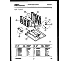 Frigidaire FAL103S1A1 system parts diagram