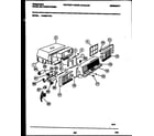 Frigidaire FAB057P7B1 cabinet parts diagram