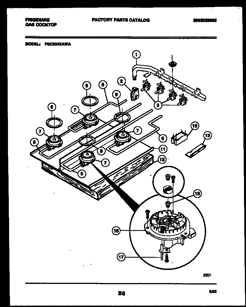 Burner parts