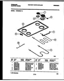 Cooktop and broiler parts