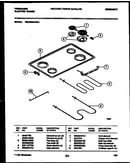 Cooktop and broiler parts