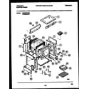 Frigidaire FES300WAD1 body parts diagram