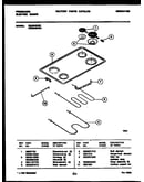 Cooktop and broiler parts
