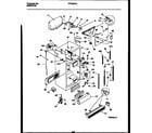 Frigidaire FRT24XHAK0 cabinet parts diagram