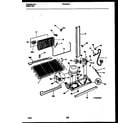 Frigidaire FRT24WRAD0 system and automatic defrost parts diagram